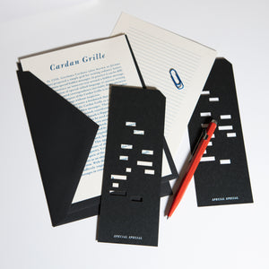 Special Special Edition Cardan Grille Bookmark