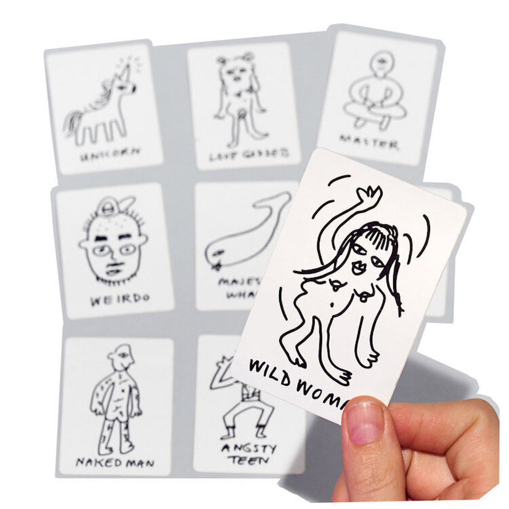 The Deck of Character Stickers
